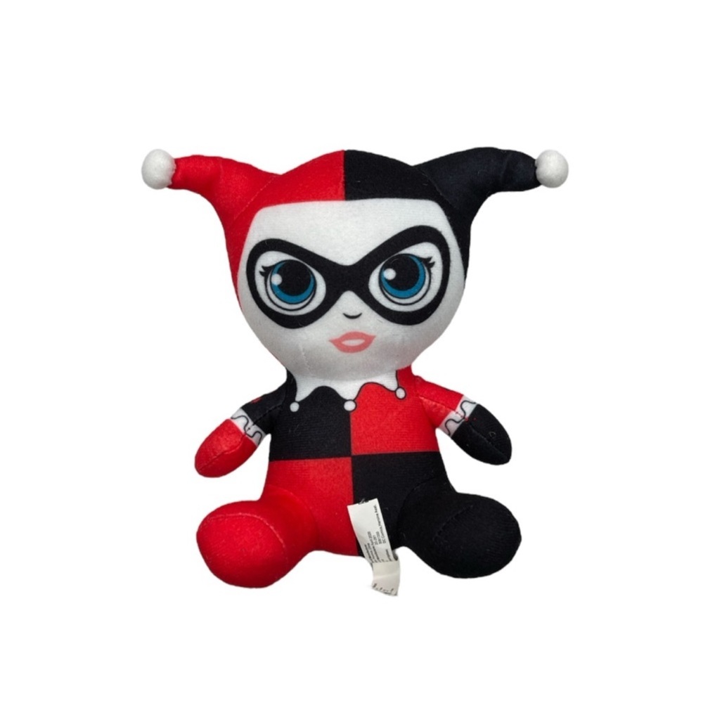 Harley Quinn Plush Toy - Red and Black
